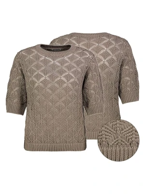 Eight2Nine Sweter w kolorze brązowym rozmiar: L / XL
