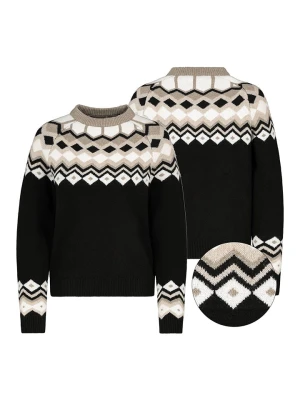 Eight2Nine Sweter w kolorze czarno-beżowym rozmiar: XL
