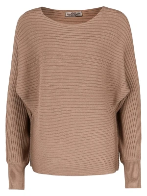 Eight2Nine Sweter w kolorze jasnobrązowym rozmiar: M