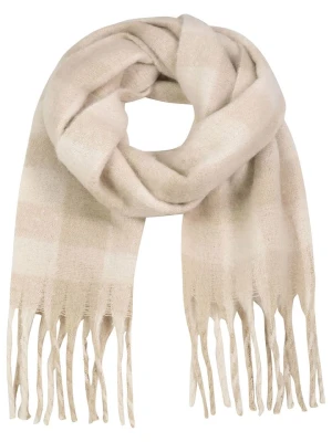 Eight2Nine Szal w kolorze beżowo-kremowym rozmiar: onesize