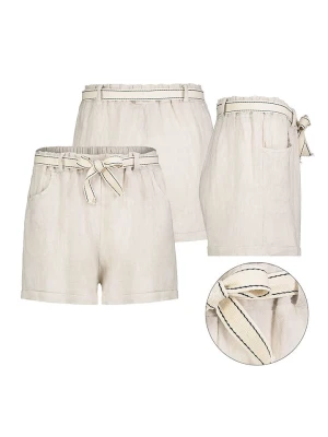 Eight2Nine Szorty w kolorze beżowym rozmiar: L/XL