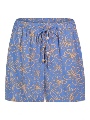 Eight2Nine Szorty w kolorze błękitno-pomarańczowym rozmiar: S