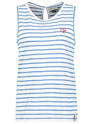 Eight2Nine Top w kolorze błękitno-białym rozmiar: XS