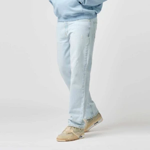 Eightyfive 85 Light Destroyed Jeans mężczyźni Spodnie dżinsowe niebieski rozmiar Odzież