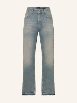 Eightyfive Dżinsy Zniszczone O Prostym Kroju blau