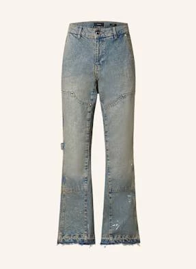 Eightyfive Jeansy Flared Fit blau