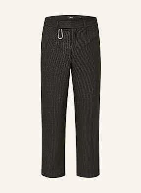 Eightyfive Spodnie Straight Fit schwarz