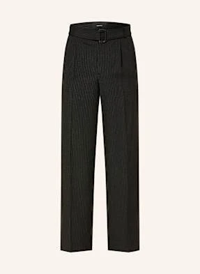 Eightyfive Spodnie Straight Fit schwarz