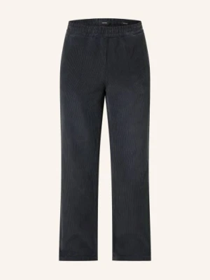 Eightyfive Spodnie Z Sztruksu O Luźnym Kroju grau