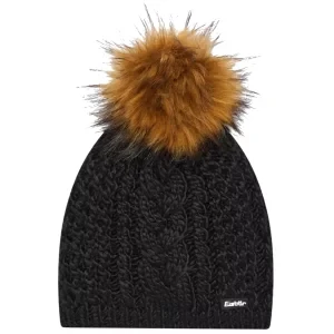 Zdjęcie produktu Eisbar Afra Lux E80111-009, Damskie, Czarne, czapki, Merino, rozmiar: One size Eisbär