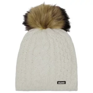 Zdjęcie produktu Eisbar Afra Lux E80111-100, Damskie, Białe, czapki, Merino, rozmiar: One size Eisbär