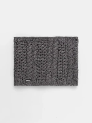 Eisbar komin z dodatkiem wełny Afra Loop kolor szary gładki E80136