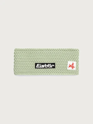 Eisbar opaska na głowę z wełną merino Jamies STB SA Eisbär zielony