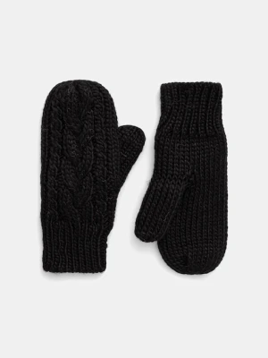 Eisbar rękawiczki z dodatkiem wełny Afra Mittens kolor czarny E80135