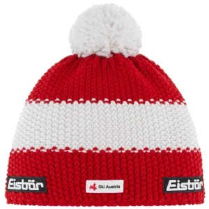 Zdjęcie produktu Eisbar Star Pompon MU SKA E33140-AUT, Unisex, Czerwone, czapki, Merino, rozmiar: One size Eisbär