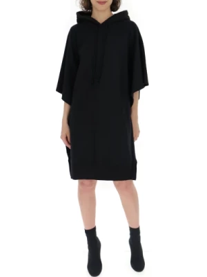 Ekscentryczna Oversized Sukienka z Kapturem MM6 Maison Margiela