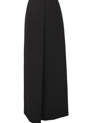 Ekskluzywna Maxi Spódnica z Efektem Owijania Givenchy