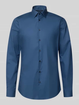 Ekstra długa koszula o kroju slim fit biznes z kołnierzykiem typu kent Jake*s