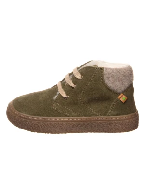 El Naturalista Skórzane botki w kolorze khaki rozmiar: 34
