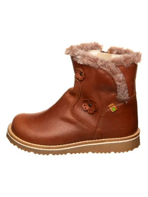 El Naturalista Skórzane botki zimowe w kolorze brązowym rozmiar: 32