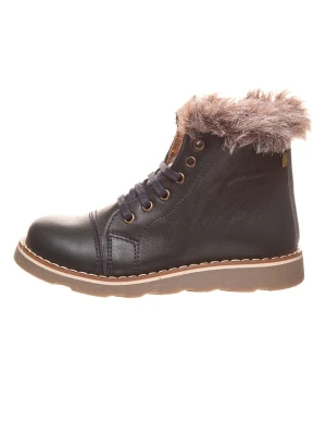 El Naturalista Skórzane botki zimowe w kolorze granatowym rozmiar: 25