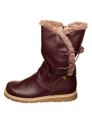 El Naturalista Skórzane kozaki zimowe w kolorze brązowym rozmiar: 27