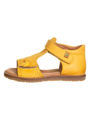 El Naturalista Skórzane sandały "Atenas" w kolorze żółtym rozmiar: 28