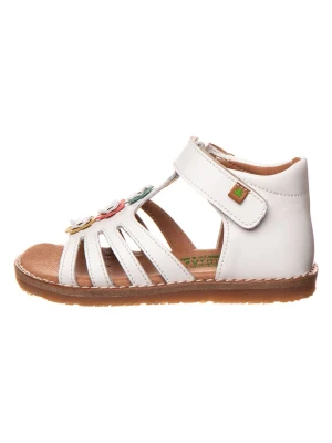 El Naturalista Skórzane sandały w kolorze białym rozmiar: 30