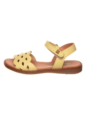 El Naturalista Skórzane sandały w kolorze żółtym rozmiar: 33