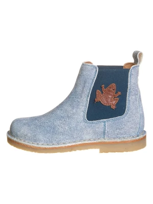 El Naturalista Skórzane sztyblety w kolorze błękitnym rozmiar: 23