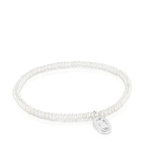 Elastyczna Bransoletka Ze Srebra Z Perłą Hodowlaną Tous Camille - Tous
