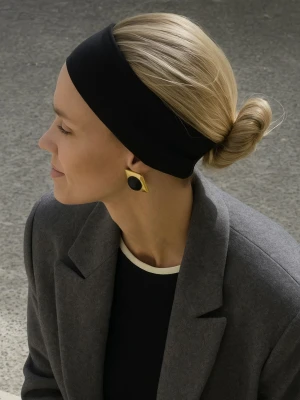 Elastyczna opaska bawełniana do włosów – 6 cm LAÏF