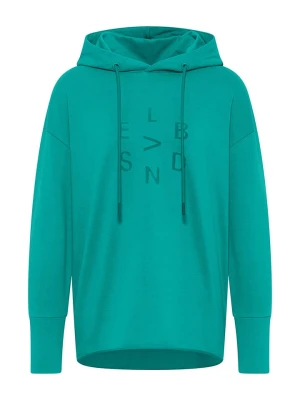 ELBSAND Bluza "Alster" w kolorze turkusowym rozmiar: M