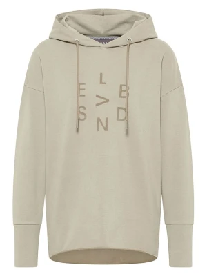 ELBSAND Bluza "Dana" w kolorze beżowym rozmiar: L