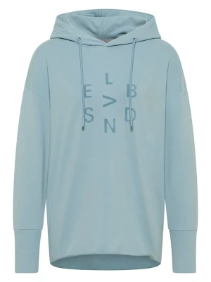 ELBSAND Bluza "Dana" w kolorze błękitnym rozmiar: M