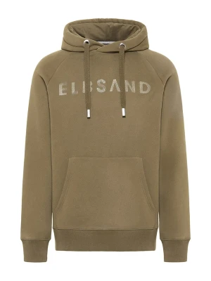 ELBSAND Bluza "Kiljan" w kolorze jasnobrązowym rozmiar: M