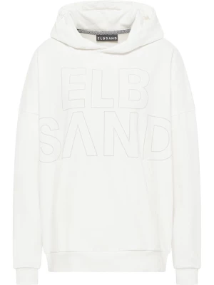 ELBSAND Bluza "Lioba" w kolorze białym rozmiar: M