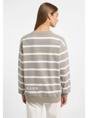 ELBSAND Bluza "Meret" w kolorze biało-beżowym rozmiar: S
