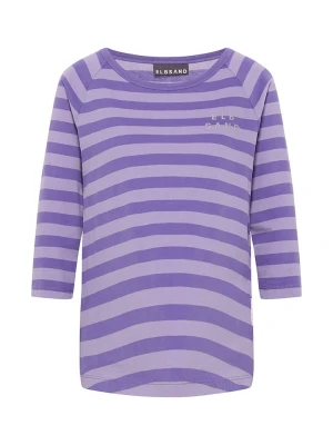 ELBSAND Koszulka "Celin" w kolorze fioletowym rozmiar: S