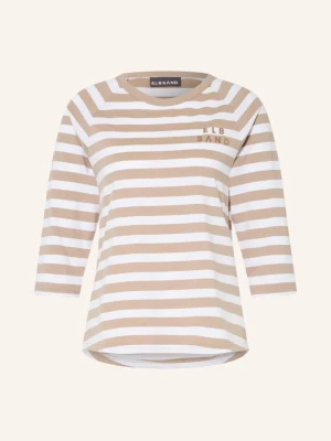 Elbsand Koszulka Celin Z Rękawami 3 / 4 beige