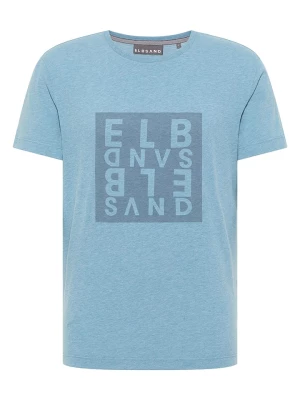 ELBSAND Koszulka "Florin" w kolorze błękitnym rozmiar: XL