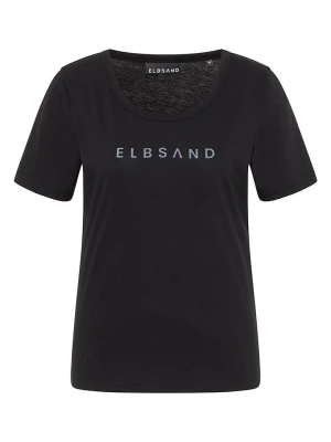 ELBSAND Koszulka "Loralie" w kolorze czarnym rozmiar: XL