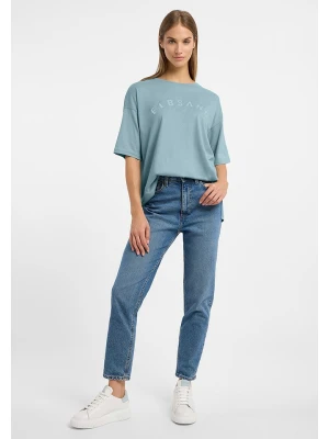 ELBSAND Koszulka "Moa" w kolorze błękitnym rozmiar: M