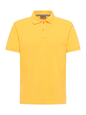ELBSAND Koszulka polo "Liam" w kolorze musztardowym rozmiar: XL