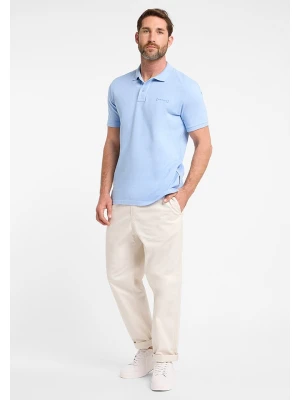 ELBSAND Koszulka polo "Lias" w kolorze błękitnym rozmiar: S