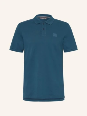 Elbsand Koszulka Polo Z Pikowanym Wzorem Holms Regular Fit blau