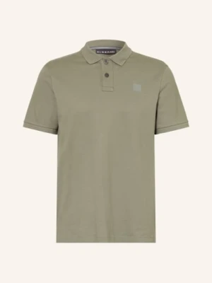 Elbsand Koszulka Polo Z Pikowanym Wzorem Holms Regular Fit gruen