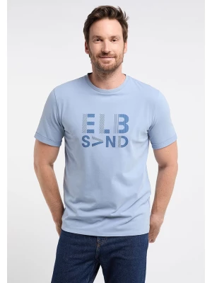 ELBSAND Koszulka "Rik" w kolorze błękitnym rozmiar: XL