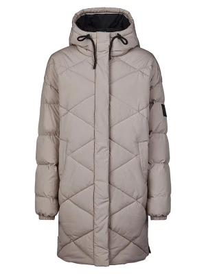 ELBSAND Płaszcz pikowany "Yva" w kolorze beżowym rozmiar: S