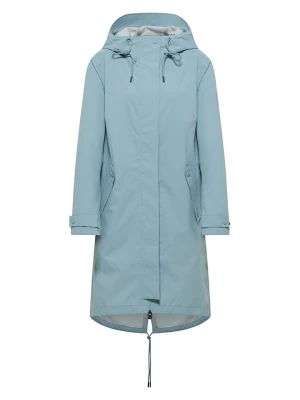 ELBSAND Płaszcz przeciwdeszczowy "Yunea" w kolorze błękitnym rozmiar: S